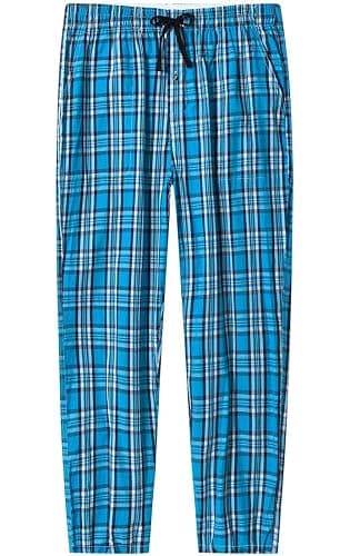 MoFiz Men's Pajama Pants Ultra Lightweight Pjs Bottoms Sleepwear Bottom Pants with Pocket Drawstring 3-Pack thumbnail 3