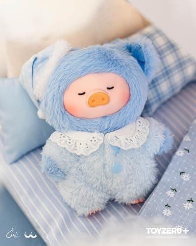 Lulu The Piggy Blind Box - LuLu's Dreaming Wonderland Series Plush Keychain Blind Boxes Figures Cute Stuffed Animals Kawai Mystery Box Toys Home Decorations Holiday Birthday Gifts, Single Box thumbnail 8