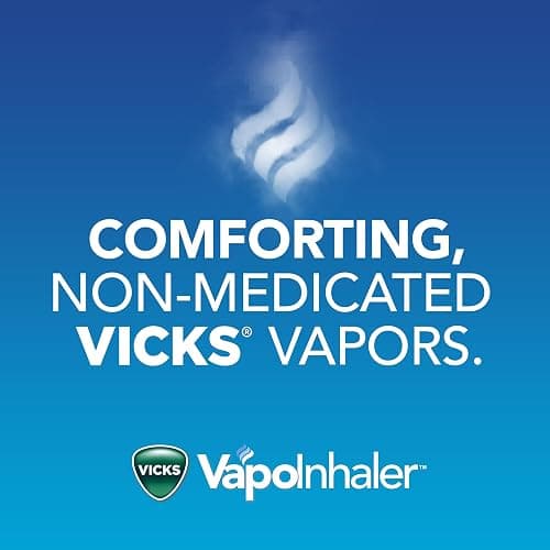 Vicks VapoInhaler, On-the-Go Portable Nasal Inhaler, Non-Medicated, With Refreshing Vicks Vapors, Menthol Scent , 2 Scented Sticks - Menthol - 2 Count (Pack of 1) thumbnail 3