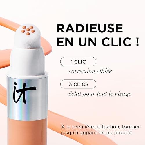 IT Cosmetics, DO IT ALL Concealer, Correcteur + Boosteur d'Éclat, Longue Durée, Effet Repulpant, Anti-Cernes, Teint Lumineux, Formulé avec un Sérum Multivitaminé, Tous Types de Peau, 7 ml thumbnail 5