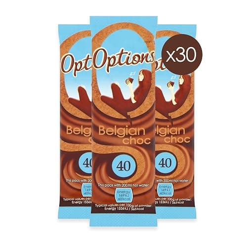 Options Belgian Chocolate Sachets - (Pack of 30 x 11g) - Image 1