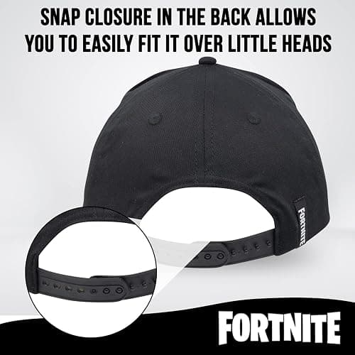 Fortnite Baseball Cap for Boys, Quality Made Boys Hat and Fitted Cap, Flatbrim Baseball Hat with Sleek Design thumbnail 4