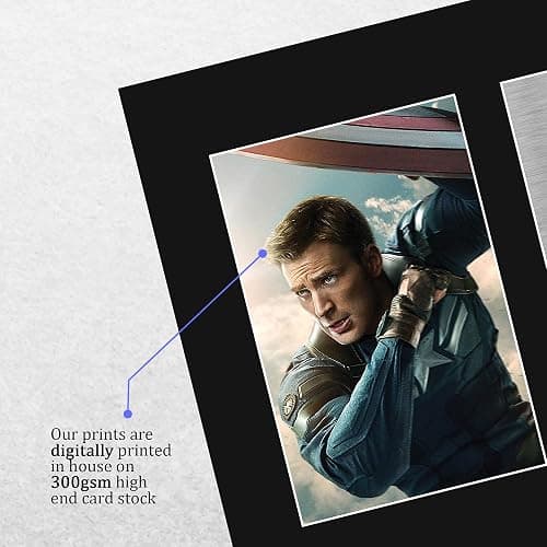 HWC Trading Chris Evans USL Signed Printed Autograph Captain America The Avengers Print Photo Picture Display - US Letter Size thumbnail 4