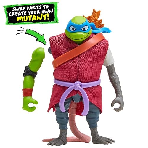 PlayMates Teenage Mutant Ninja Turtles Mix N Match Robots 4-Pack Bundle Toys thumbnail 3