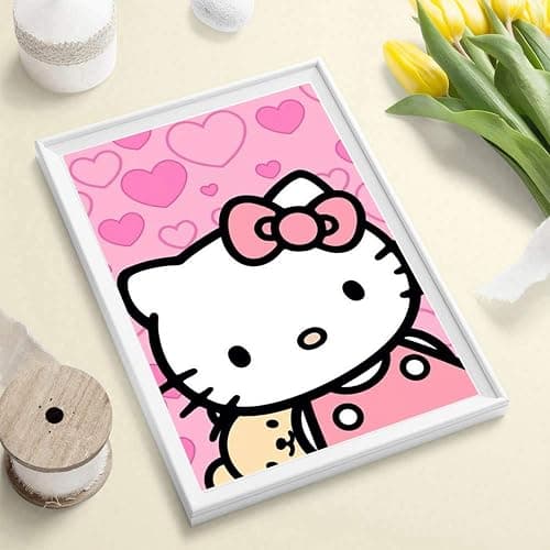YALKIN 5D Diamond Painting Kits for Adults DIY Full Round Drill (11.8x15.7 inch) Diamond Art Pictures for Home Wall Decoration, Gifts thumbnail 2
