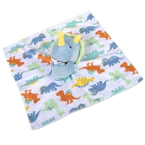 Minky Animal Snuggler Lovey Blanket for Kids, Babies, Boys, Girls, Gender Neutral Security Blanket with Stuffed Animal thumbnail 4