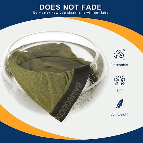 BAMBOO COOL Men's Underwear Breathable Boxer Briefs with Fly Moisture-Wicking Lightweight Underwear 7-Pack thumbnail 4