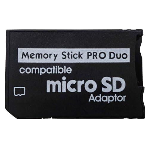 PSP Memory Stick Adapter, Funturbo Micro SD to Memory Stick PRO Duo MagicGate Card for Sony PlayStation Portable, Camera, Handycam thumbnail 2