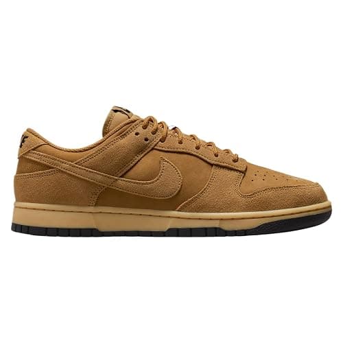 Nike Dunk Low Wheat Mens Lifesyle Shoes (Wheat/Black/Black/Wheat) - Image 1
