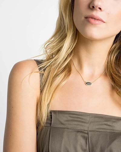 Kendra Scott Elisa Pendant Necklace for Women, Fashion Jewelry, 14k Gold-Plated thumbnail 3
