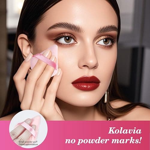 14PCS Makeup Sponge Set, Beauty Blender Sponge for Foundation Blending with 3PCS Mini Makeup Sponges & 4PCS Triangle Powder Puff, Soft Make Up Sponges for Face Cosmetic Applicator for Powder Liquid thumbnail 6