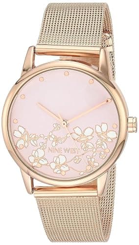 Nine West Women's Bracelet Watch - Rose Gold - Image 1