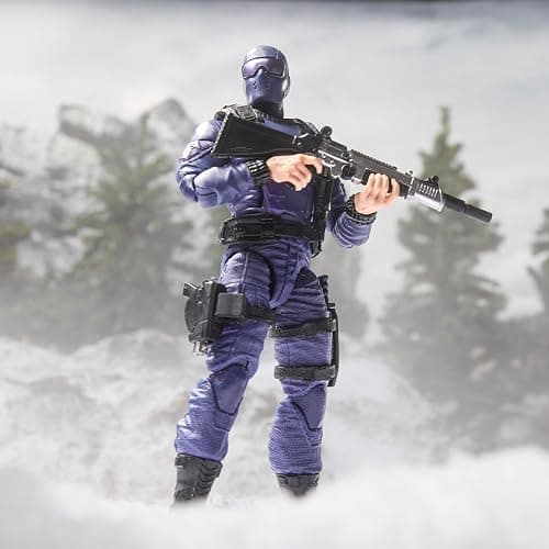 G.I. Joe Classified Series #161, Snake Eyes & Polar Bear, 6-Inch Scale Action Figure and Bear with 15 Accessories Including M.A.S.S. Device Catalytic Element | G.I. Joe Classified 6 Inch Action Figure Deluxe - Snake Eyes & Polar Bear thumbnail 13