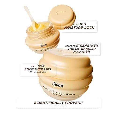 Gisou Honey Glaze Collagen Therapy Lip Mask - Intense Hydration, Visible Repair & Glazed Shine with Mirsalehi Honey, Collagen Active & Hyaluronic Acid thumbnail 3