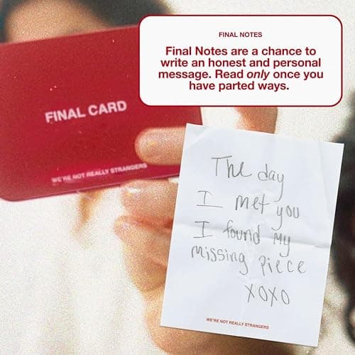 WE'RE NOT REALLY STRANGERS Card Game, Conversation Card Game for Adults | 150 Cards for Adults, Teens, Couples, & Strangers - Icebreaker Questions for Game Night or Date Night, Ages 15+, 2-6 Players thumbnail 6