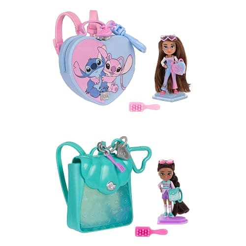 Disney ILY Mini Dolls Tote-ILY-Teenies Wave #2 Blind Pack Bundle (2 Dolls in Each), Inspired by Your Favorite Disney Characters or Stories with Matching Purse and Accessories – Which Two Will You Get? thumbnail 2