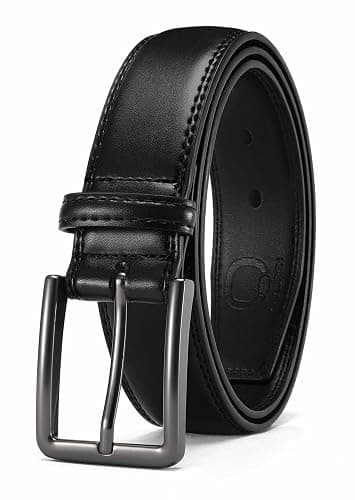 CHAOREN Mens Belt Leather - 1 3/8" Dress Belts for Men - Considerate Gift for Work Business Casual Jeans - Image 1