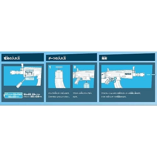 Fortnite AR-L Nerf Elite Dart Blaster - Motorized Toy Blaster, 20 Official Nerf Fortnite Elite Darts, Flip Up Sights - for Youth, Teens, Adults thumbnail 10