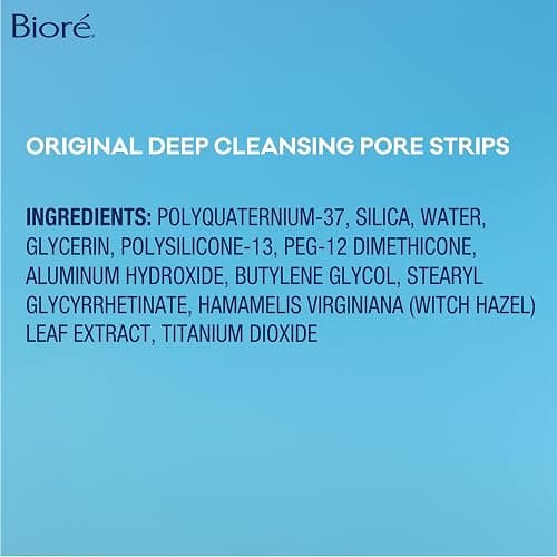 Bioré Original Blackhead Remover Strips, Deep Cleansing Nose Strips With Instant Pore Unclogging, Features C-Bond Technology, Oil-Free, Non-Comedogenic Use, 14 Count thumbnail 14