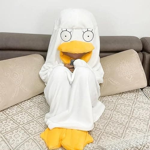 Cartoon Duck Feet House Slippers Cute Fluffy Claw Paw Indoor Shoes Funny Xmas Halloween Plush Fuzzy Warm Home Slippers thumbnail 2