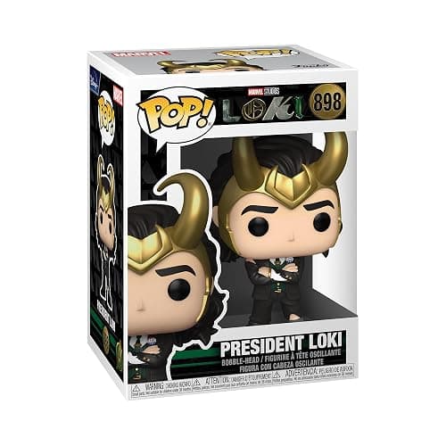 Funko Pop Marvel: Loki - President Loki Vinyl Bobblehead - Collectable Vinyl Figure - Gift Idea - Official Merchandise - Toys for Kids & Adults - Superheroes Fans - Model Figure for Collectors - Image 1