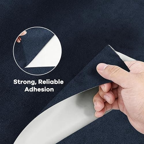 Premium Self-Adhesive Suede Fabric Wrap for Cars, Suede Car Interior Wrap for Dash Door Trim and Headliner, Stretchable Microfiber Suede Fabric Car Wrap DIY Interior Upgrade (Purple, 17" x 80") thumbnail 4