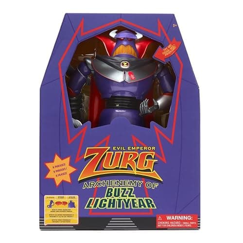 Disney Store Official Zurg Talking Action Figure from Toy Story, Features Sounds and Phrases from The Movies, Interacts with Other Figures and Toys thumbnail 3