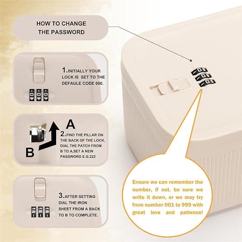 SANIDIKA Lockable Storage Box thumbnail 4