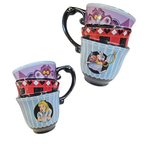 Ferro Stars Alice, Tasse pour Thé et Café en Céramique avec Lapin, Tasse Double Teacup, 1 Pièce, 12cm thumbnail 2