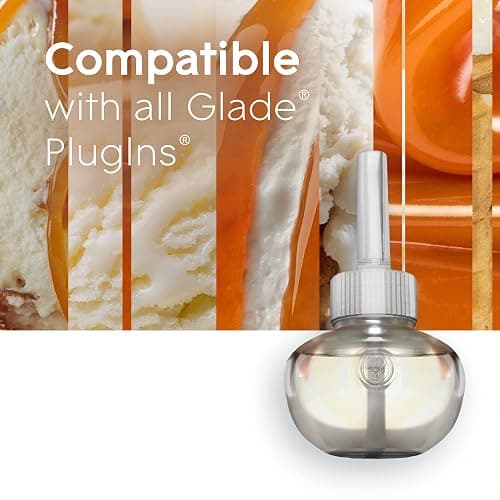 Glade PlugIns Refills Air Freshener, Scented and Essential Oils for Home and Bathroom, Vanilla Caramel Twist, 3.35 Fl Oz, 5 Count thumbnail 11