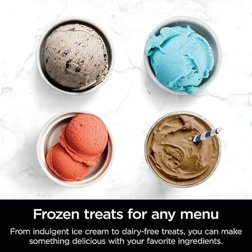 Ninja NC300 CREAMi Ice Cream Maker with (2) Pint Containers & Lids, Silver (Renewed) thumbnail 5