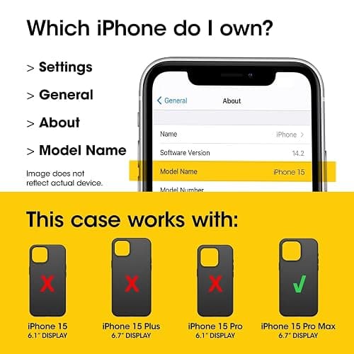 OtterBox iPhone 15 Pro Max Defender Series XT Case with MagSafe, Screenless, Rugged - Non-Retail Packaging - Clear/Pink thumbnail 2