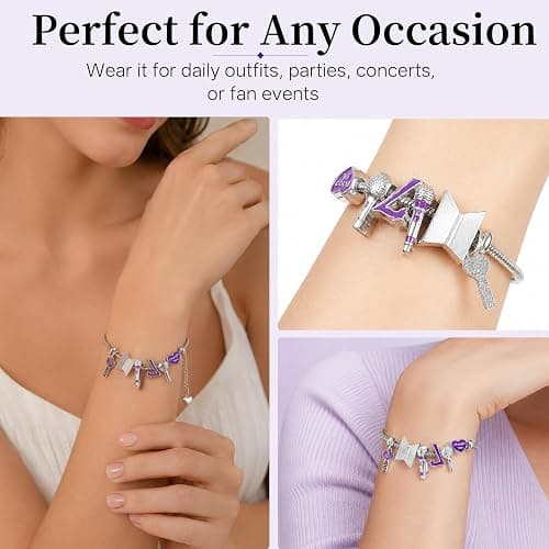 KINFERTE for Merch Bracelet for Fans - Friendship Jewelry Gift Set(7 Pack) Birthday Gifts, Concert Accessories,Cosplay Merchandise for Fans thumbnail 3