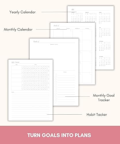 Lamare Academic Planner 2026-2027 – Undated Weekly College Student Planner for Homeschool, High School, College & Nursing Students thumbnail 3