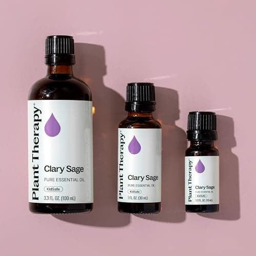 Plant Therapy Clary Sage Pre-Diluted Essential Oil Roll-On 10 mL (1/3 oz) 100% Pure, Natural Calming Aromatherapy for Sleep, Hair, Skin, and Women’s Health thumbnail 6