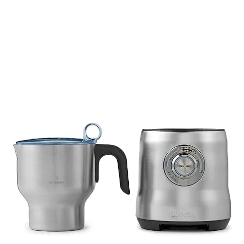 Breville BMF600XL Milk Café Frothe, Brushed Stainless Steel | Easily craft rich and creamy hot milk drinks at home, including lattes, cappuccinos, chai tea, and hot chocolate thumbnail 3