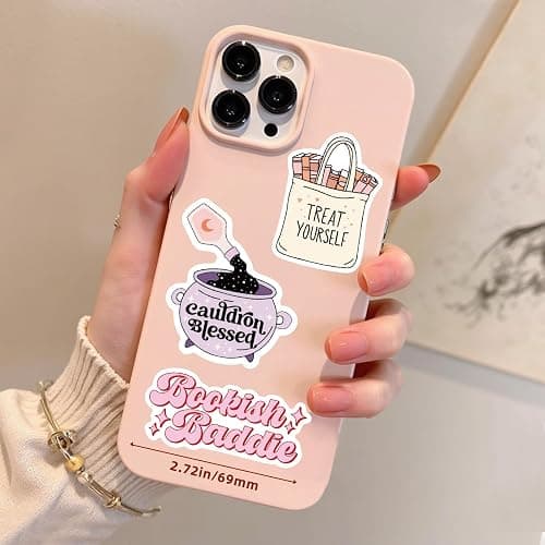 150 PCS Romance Book Stickers for Kindle – Waterproof Holographic Glitter Vinyl Bookish Stickers for iPad, Laptop, Journal, Water Bottle, Scrapbook – Booktok Aesthetic Gifts for Adult Book Lovers thumbnail 7