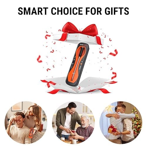 ThermoPro TempSpike 500 ft Wireless Meat Thermometer Digital, Bluetooth Meat Thermometer Wrieless for Beef Lamb Chicken Turkey, Smoker Acccessories for Rotisserie Sous Vide BBQ Oven Air Fryer thumbnail 6