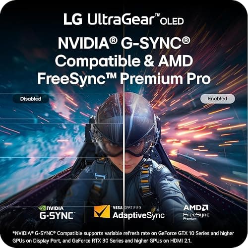 LG 27GX790B-B 27” Ultragear QHD (3440 x 1440) OLED Gaming Monitor, Dual Mode (QHD 540Hz/ HD 720Hz), 0.02ms, TrueBlack 500, NVIDIA G-Sync Compatible, AMD FreeSync Premium Pro, DP 2.1, USB-C, Black thumbnail 10
