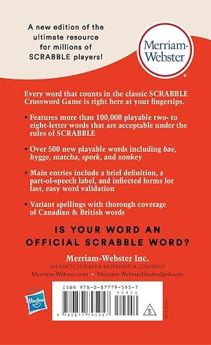 The Official SCRABBLE Players Dictionary thumbnail 2