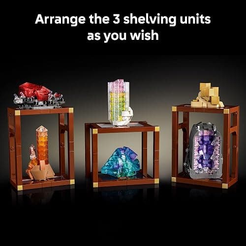 LEGO Ideas Mineral Collection Building Set for Adults, Ages 18+ - Bedroom or Office Decor with 3 Display Shelves - Unique Gift Idea for Men & Women - 21362 thumbnail 5