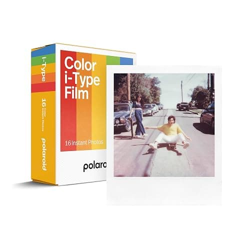 Polaroid Color Film for I-Type Double Pack, 16 Color Instant Photos (6009) - Image 1