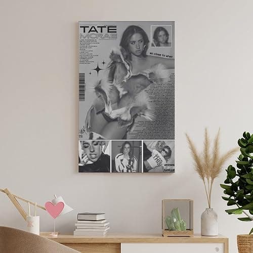 8FH2K9L MN4P7 Tate McRae 3 Canvas Poster Wall Decorative Art Painting Living Room Bedroom Decoration Gift Unframe-style08x12inch(20x30cm) thumbnail 7