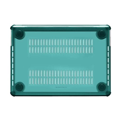 MOSISO Compatible with MacBook Pro 13 inch Case M2 2025-2016 A2338 M1 A2251 A2289 A2159 A1989 A1708 A1706, Anti-Cracking Heavy Duty Plastic TPU Bumper Hard Case&Keyboard Skin&Screen Film, Teal Green thumbnail 8