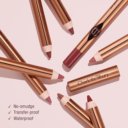 Charlotte Tilbury Lip Cheat Lip Liner Pencil - Gives Lips a Fuller-Looking, Defined Pout - Enriched with Jojoba Oil & Hyaluronic Acid - Waterproof, Smudge-Proof & Transfer-Proof thumbnail 4