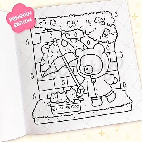Cozy Friends: A relaxing cosy colouring book, from the bestselling author (Coco Wyo) thumbnail 7