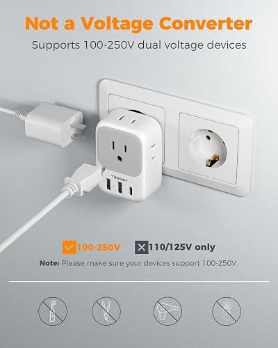European Plug Adapter thumbnail 5