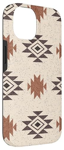 Western Boho Aztec Pattern Country Southern Chic Rustic Case for iPhone 14 thumbnail 3