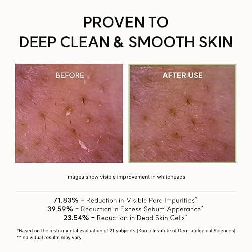 Arencia Korean Rice Mochi Face Cleanser - Face Wash, Gentle Scrub All in One for Deep Cleansing, Moisturizing, Pore Minimizing with Rice Water & Green Tea (4.23oz) thumbnail 7