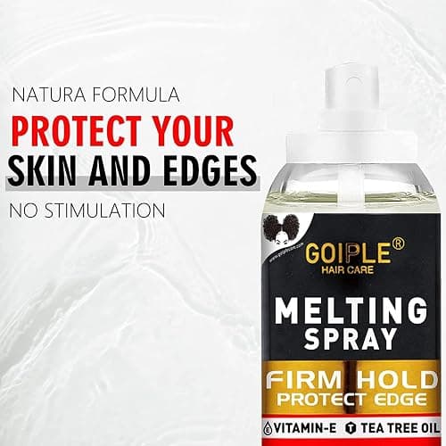 Wig Glue for Front Wigs Adhesive for Closure Wigs Extensions - Lace Melting Spray for Wigs Lace Front Hair Glue Tools with Remover Hair Wax Stick Edge Control Wig Cap Edge Comb Elastic Bnad Set thumbnail 3